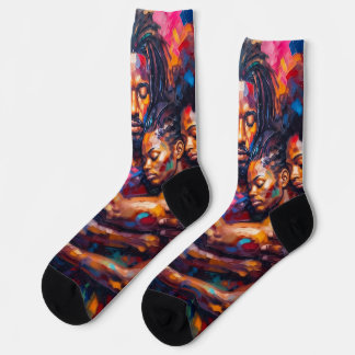 Chaussette Abstrait