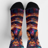 Chaussette Abstrait (Haut)