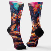 Chaussette Abstrait (Angulaire)