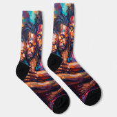 Chaussette Abstrait (Droite)