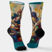 Chaussette Abstrait (Angulaire)