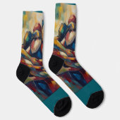 Chaussette Abstrait (Droite)