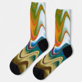 Chaussette Abstrait coloré (Gauche)