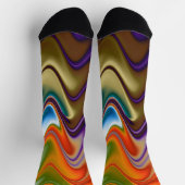 Chaussette Abstrait coloré (Haut)