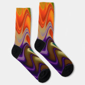 Chaussette Abstrait coloré (Droite)