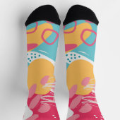 Chaussette Abstrait coloré (Haut)