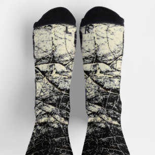 Chaussette Abstrait grunge