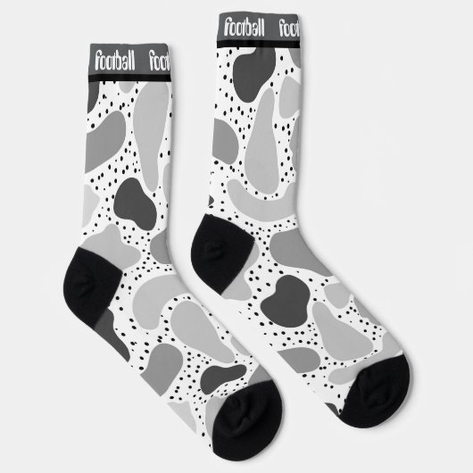 Chaussette Abstrait plaisir moderne mignon enfants formes été (Droite)