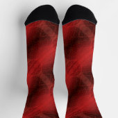 Chaussette Acceptation | Médaillons de méditation rouge (Haut)
