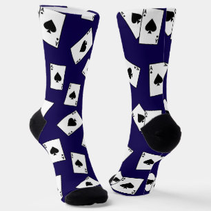 Chaussette Ace of Spades Gambler