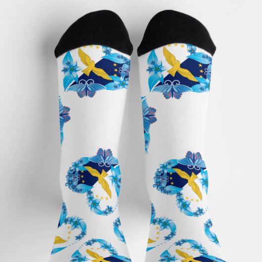 Chaussette Açores, Portugal (Haut)