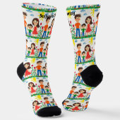 Chaussette Add your Child's Artwork to this  (Angulaire)
