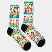 Chaussette Add your Child's Artwork to this  (Droite)