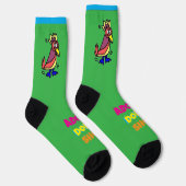 Chaussette Adopt Don’t Shop - Parrots Crew Socks (Droite)