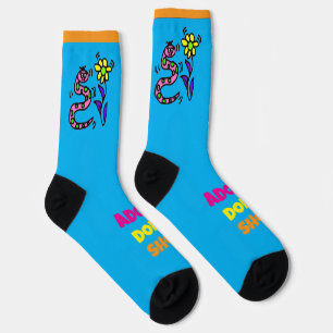 Chaussette Adoptez, ne faites pas du shopping - Chaussettes a