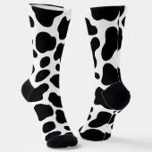 Chaussette adorable animal motif noir et blanc moderne (Angulaire)