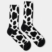 Chaussette adorable animal motif noir et blanc moderne (Droite)