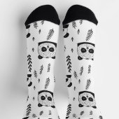 Chaussette Adorable Ours De Panda Scandinave (Haut)