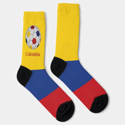 Chaussette Affiche de football de Colombie (Droite)