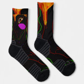Chaussette African Phoenix Rising Crew Socks (Droite)