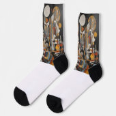 chaussette afro (Gauche)