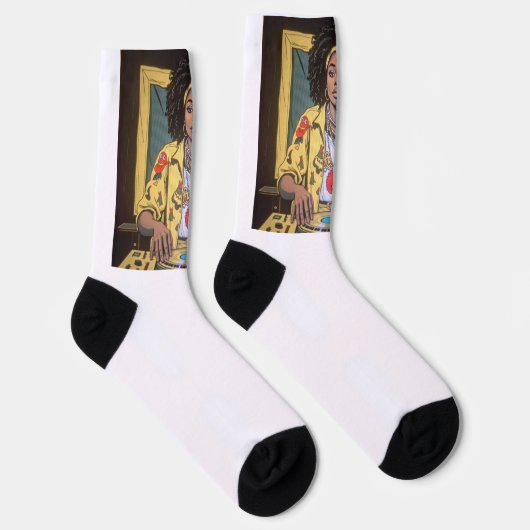 chaussette afro mix (Droite)