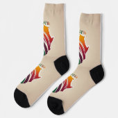 Chaussette afro socks (Gauche)