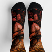 Chaussette Agencement Extraordinaire Accentuation de rouille  (Haut)