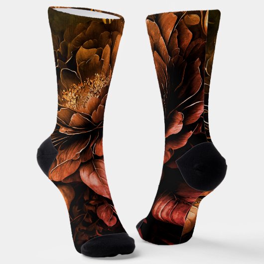 Chaussette Agencement Extraordinaire Accentuation de rouille  (Angulaire)