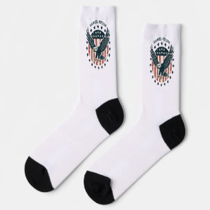Chaussette Aigle Américain Rétro 
