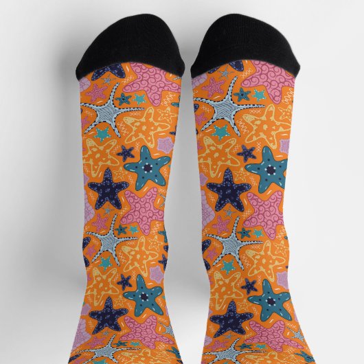 Chaussette Aiguilles colorées (Haut)