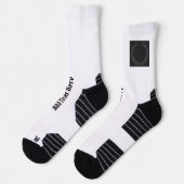 Chaussette Ajouter du texte ici Imprimé Cool de l'équipage de (Gauche)