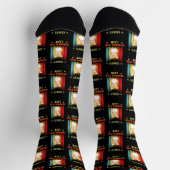 Chaussette Ajouter un nom Modifier le texte Crazy Guinea Pig  (Haut)