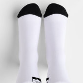 Chaussette Ajouter une image personnalisée Nom de l'entrepris (Haut)