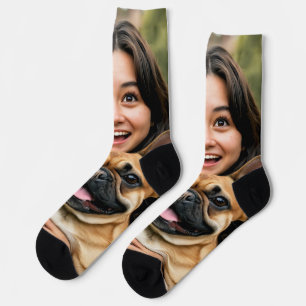 Chaussette Ajouter une photo de Bouledogue Français Personnal