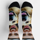 Chaussette Ajouter une photo de Labrador Retriever Personnali (Haut)