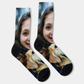 Chaussette Ajouter une photo de Labrador Retriever Personnali (Droite)