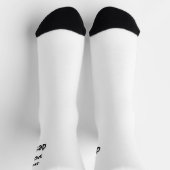 Chaussette ajouter votre conception (Haut)