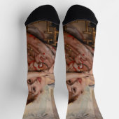 Chaussette Albert Edelfeel - La Parisienne / Virginie (Haut)