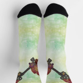 Chaussette Alchimie florale (Haut)