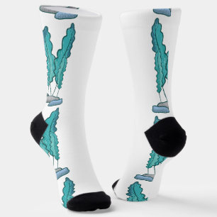 Chaussette Algues bleues de mer Tonnerre_Cove