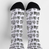 Chaussette Alice's Adventures in Wonderland Motif (Haut)