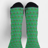 Chaussette Alien dans son petit vaisseau spatial (Haut)