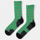 Chaussette Alien dans son petit vaisseau spatial (Gauche)