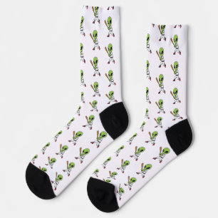 Chaussette Alien de baseball