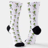 Chaussette Alien de baseball (Angulaire)