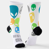 Chaussette Alien "invités de l'extérieur" ! (Angulaire)