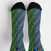 Chaussette Aligned Energy | Chaussettes de l'équipage à motif (Haut)