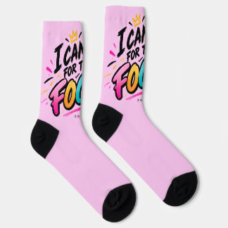 Chaussette Alimenté par des Snacks – Chaussettes pour Amoureu