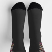 Chaussette Alimenté Par Le Café Glacé Et L'Anxiété (Haut)